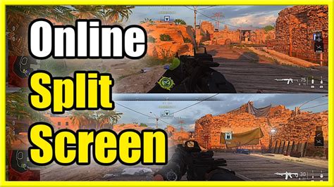 Can you split-screen mw2 on ps5?